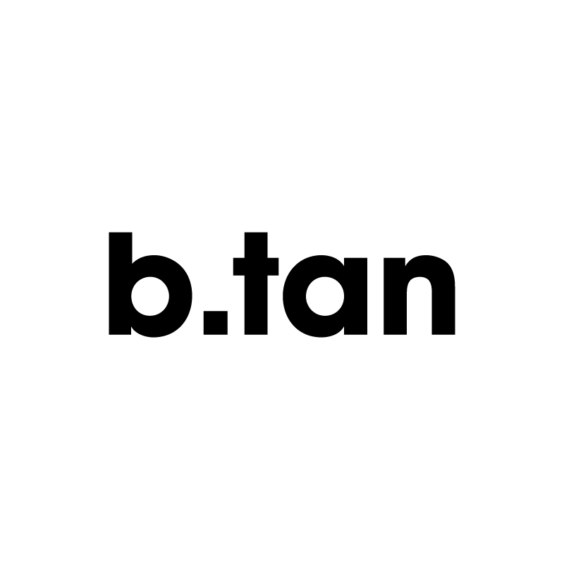 B tan. Tan logo.